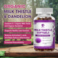 Milk Thistle Silymarin 4:1 Extract 1000mg for Liver Health Lower blood lipids and protect cardiovascular glutathione