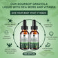 (2 Pack) Organic Soursop Graviola Leaf Extract Liquid Drop Plus Pure Botanical Sea Moss for Cell Support & Regeneration, Immunity, Liver, Sleep & Antioxidant - 7-in-1 Soursop Bitters Liquid, 1 Fl Oz