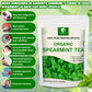 LUKAREE Organic Spearmint Tea For Hormones Cognition Gut Health Immune System Support Relieve Stomach Pain And Indigestion