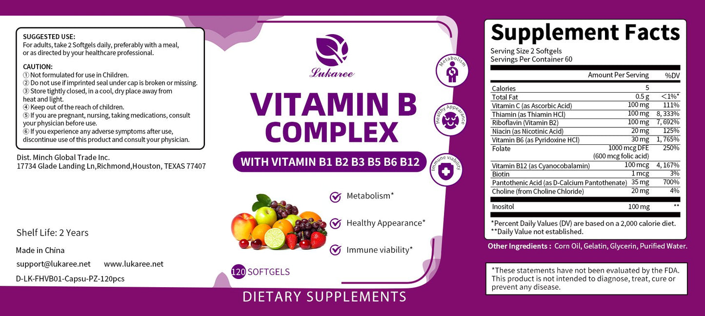 Vitamin B Complex Capsules