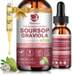 Soursop Graviola Liquid Drop, Soursop Bitters Liquid, Natural Soursop Leaves & Fruit Complex for Immunity, Liver & Antioxidant -Sugar/Gluten Free, Passion Fruit Flavor, 2 Fl Oz