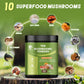 14 in 1 Mushroom Powder for Coffee Cooking, 8oz Mushroom Supplement with Lions Mane, Chaga, Reishi, Turkey Tail, Cordyceps Mushroom Extract Powder, etc, Mushrooms Blend for Immune Brain Energy