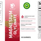 Magnesium Glycinate Advanced Complex Gummies Support Optimal Sleep &Digestive Regularity Promotes Calm & Focus Muscle Relaxation