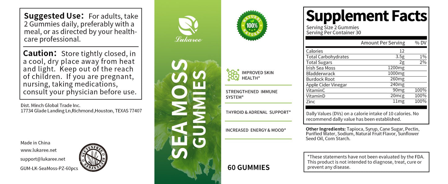 Sea Moss Gummies