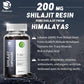 LUKAREE 200MG Shilajit Capsules Composite Mineral Supplement with 85+Trace Minerals&Fulvic Acid Reduce Fatigue Improve Endurance