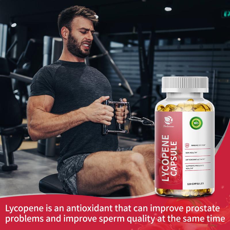 LUKAREE Lycopene Capsule for Men Prostate,Promote Prostate & Urinary Tract Health Support Enhance Immunity Urinary System Gealth