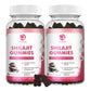 Shilajit Gummies, Pure Himalayan Shilajit with Ashwagandha, Black Seed Oil, Vitamin C D3 B12 & Zinc, Sugar Free Shilajit for Men & Women, Strawberry