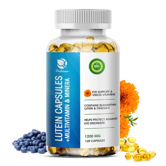 Lutein and Zeaxanthin Eye Health Vitamins | Non-GMO & Gluten Free Supplement